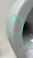 Wirquin Toilette WC Hänge WC Toilettenschüssel Kloschüssel Keramik Harmony