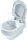 Wirquin Toilette WC Hänge WC Toilettenschüssel Kloschüssel Keramik Harmony