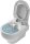 Wirquin Toilette WC Hänge WC Toilettenschüssel Kloschüssel Keramik Harmony