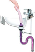 Abflussreiniger Saugglocke Rohrreiniger mit Hochdruck 1...