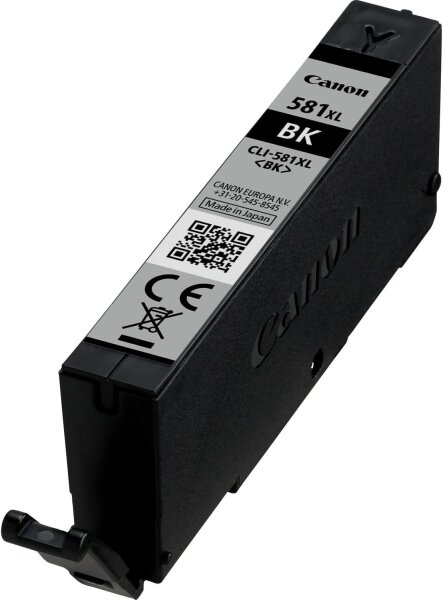 Canon Druckerpatrone Tintenpatrone CLI-581 Schwarz 8,3 ml für PIXMA