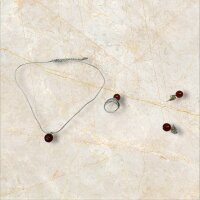 Kette, Ring, Ohrringe Set, Schmuck Set für Damen