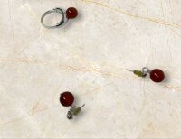Kette, Ring, Ohrringe Set, Schmuck Set für Damen