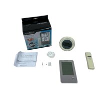 Poolthermometer Temperaturstation Thermometer + Sonde...