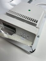 Cayenne Heizkörper Heizung Heizkörper elektrisch LCD Display, Keramik Glas 2000W