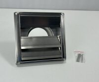 Rückstauklappe Lüftungsgitter Entlüftungskanal Luftentlüftung 100 mm