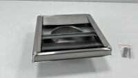 Rückstauklappe Lüftungsgitter Entlüftungskanal Luftentlüftung 100 mm