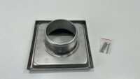 Rückstauklappe Lüftungsgitter Entlüftungskanal Luftentlüftung 100 mm