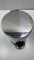 hansgrohe Mülleimer Treteimer Abfalleimer Badezimmer Chrom, 3l, AddStoris