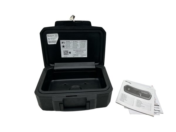 Master Lock Tresor Sicherheitskassette Dokumentenbox Feuerfest mit Schlüssel 5L