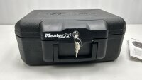 Master Lock Tresor Sicherheitskassette Dokumentenbox Feuerfest mit Schlüssel 5L