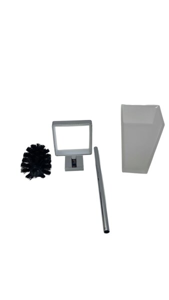 tesa Toilettenbürsten-Set WC-Garnitur Toilettenbürste mit Bürstenhalter, DELUXXE