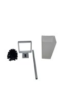 tesa Toilettenbürsten-Set WC-Garnitur Toilettenbürste mit Bürstenhalter, DELUXXE
