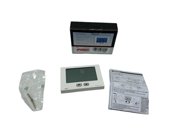 Vemer Wandthermostat Display Spa ve720900 Thermostat, Weiß