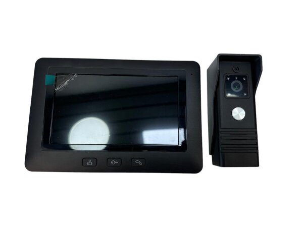Eura Video-Türsprechanlage Gegensprechanlage, 7-Zoll-Farbmonitor, VDP-45A3