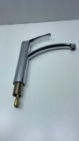 Cobbe Küchenarmatur Spültischarmatur 360° Schwenkbar, 223 mm Auslauf, Chrom
