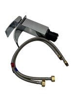 CECIPA Waschtischarmatur Wasserhahn Wasserfall mit...