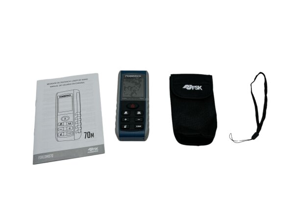 Ferrestock Laser Entfernungsmesser FSKLDM070 bis zu 70 Meter LCD-Display