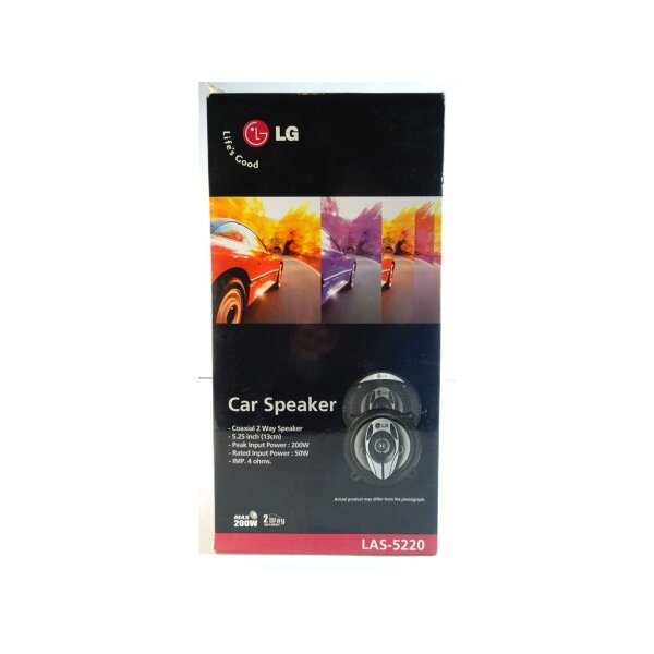 LG 2-Weg-Koaxialllautsprecher Auto Lautsprecher Autoboxen 200 W LG LAS-5220