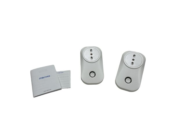 Meross Smart Steckdose Energieüberwachung WLAN, Typ L, Italienischer Stecker
