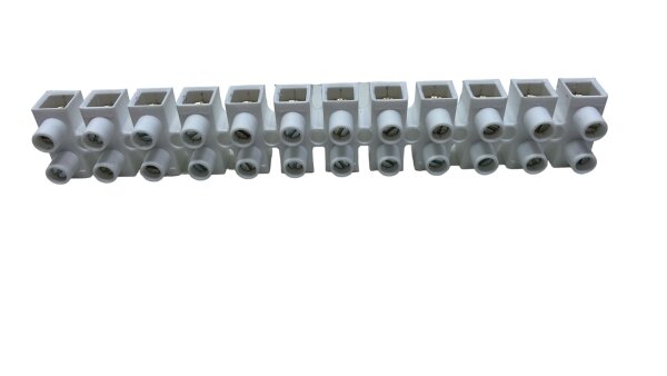 EMOS Anschlussklemme für 2,5 mm² - 16 mm² Draht,450 V~/76 A, weiß, 8 Stück