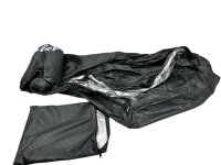 Gartenmöbel Abdeckung Gartensofabezug V-Form Wasserdicht 215x215x87cm, Schwarz