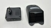 Türklingel Set Solar Bewegungsmelder Klingel für Außensicherheitssirene