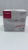 Legrand Lichtschalter Doppelschalter 5 W bis 125 W, LED, 199238