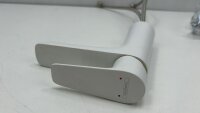hansgrohe Wasserhahn Waschtischarmatur Talis E wassersparend 110mm Mattweiß