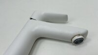 hansgrohe Wasserhahn Waschtischarmatur Talis E wassersparend 110mm Mattweiß