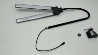 Schreibtischlampe Tischlampe LED Lampe Dimmbar, Klemmbar 4 Farbmodi & Helligkeit