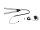 Schreibtischlampe Tischlampe LED Lampe Dimmbar, Klemmbar 4 Farbmodi & Helligkeit