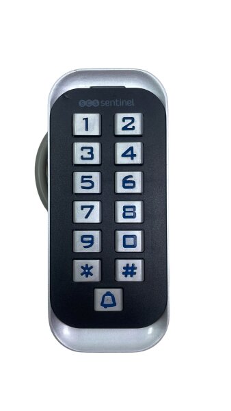 SCS Sentinel Tastencode Codeschloss Codetastatur mit 5 RFID-CodeAccess-Badges