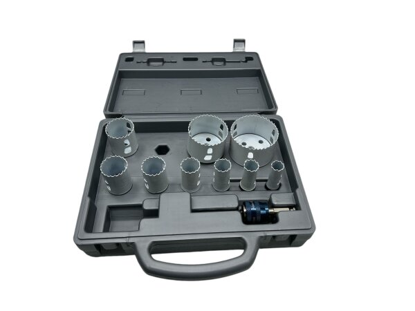 Bosch Lochsäge Set 12.tlg. für rostfreien Edelstahl und Metall