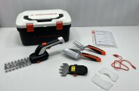 Yard Force Akku Gras und Strauchschere Werkzeugkoffer VITA HX V05S