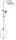 JOHO Duschset Duschgarnitur Duschsystem Regenduschset ohne Armatur 25x25cm