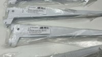 Regalsystem Winkel Träger 7 Paar / 14 Stück Links & Rechts 380 mm Stahl, Weiß