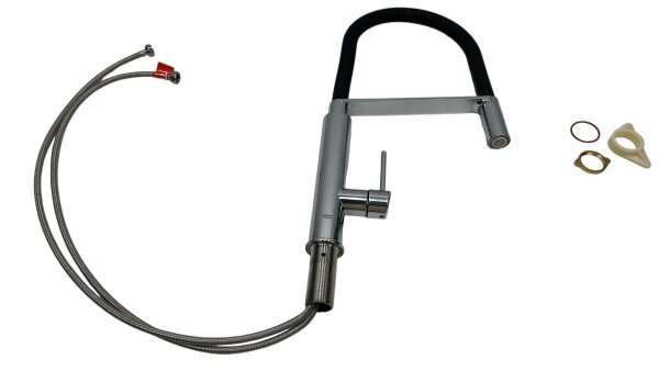 GROHE Küchenarmatur Spültischbatterie Einhand Concetto mit herausziehbarer Brause