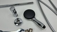 GROHE Duschset Brauseset Thermostat wassersparend Precision Get Chrom, 34856000