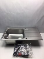 Franke Küchenspüle Spülbecken Edelstahl Becken, 101.0368.324, SRL 611-86 XL