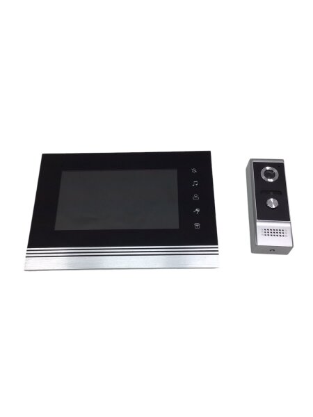 Video Türsprechanlage Türklingel mit kamera Intercom System, 1080P 7 Zoll