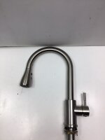 FORIOUS Wasserhahn Küche Hochdruck Küchenarmatur mit Herausziehbarer Brause