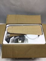 Deckenventilator Bayport 107 cm für den Innenbereich, mit Zugkette und 4 Flügeln
