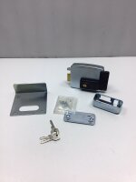 Cisa Elektronisches Schloss, 12 V, verzinkt, silber, 11721802