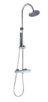 Rousseau Duschsystem Duscharmatur mit Thermostat 4056025...