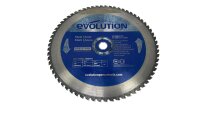 Evolution Sägeblatt 355mm zum Schneiden von Baustahl, für Kreissäge und Kappsäge
