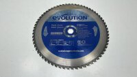 Evolution Sägeblatt 355mm zum Schneiden von Baustahl, für Kreissäge und Kappsäge