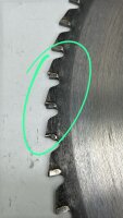 Evolution Sägeblatt 355mm zum Schneiden von Baustahl, für Kreissäge und Kappsäge