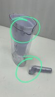 BWT Magnesium Wasserfiltertopf Manual Life 2.6 L weiß MIT BESCHÄDIGUNG!