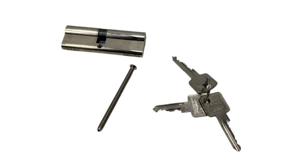 ABUS Profilzylinder Türschloss E30NP 45/50 inklusive 3 Schlüssel, 18313